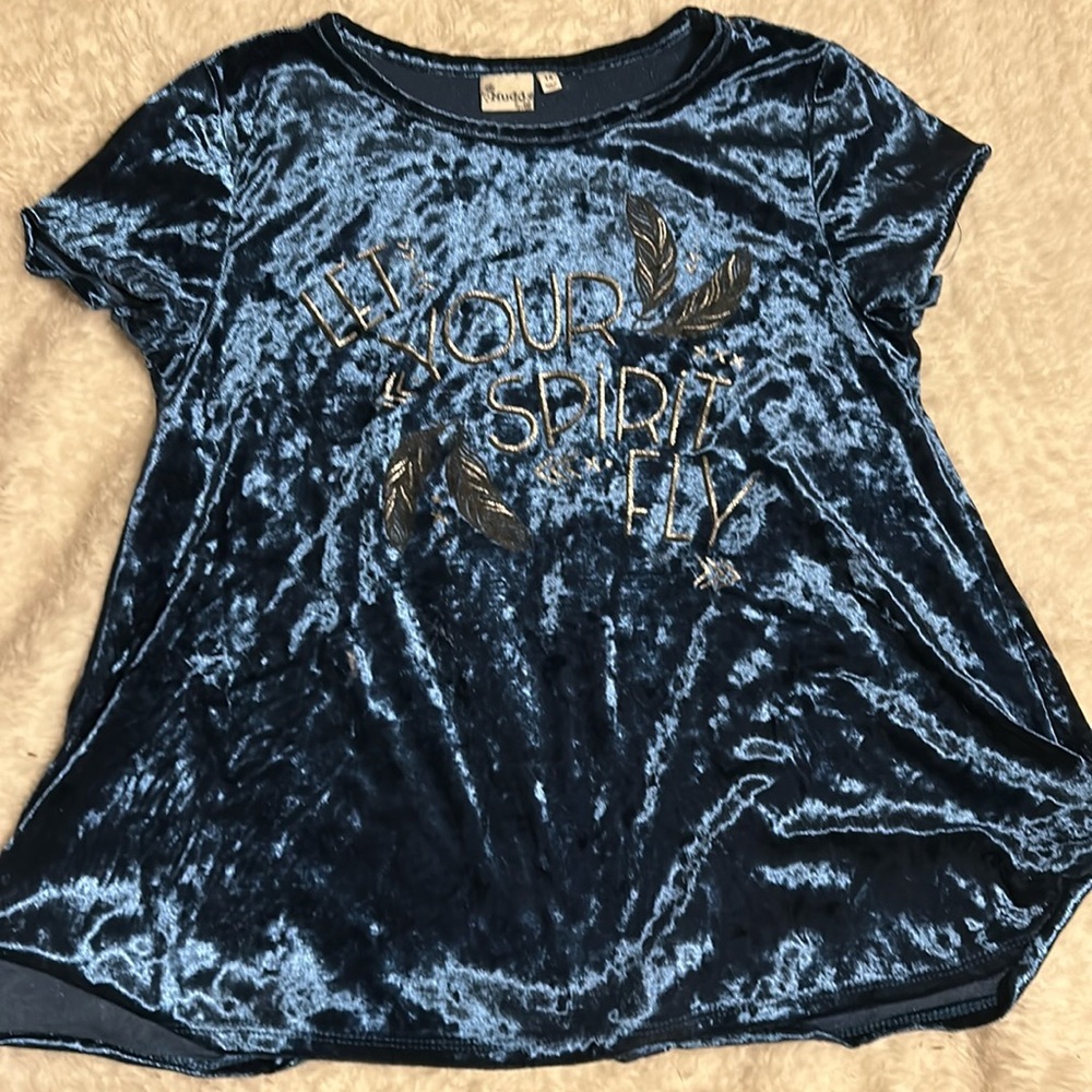 Mudd Size 14 T-shirt. "Let Your Spirit Fly"